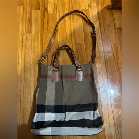 burberry tottenham tote|used Burberry tote.